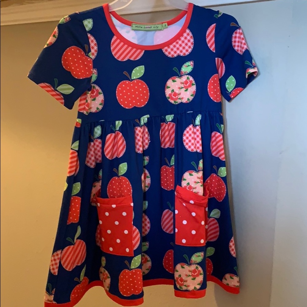 Millie Loves Lily Apple dress